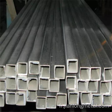 45 # tube carré galvanisé en acier en carbone